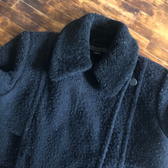 Alexander Wang Wool Button Collar Coat - Picture 5 of 9